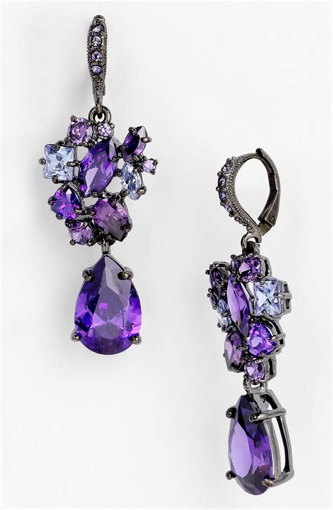 givenchy purple jewelry|Givenchy jewelry history.